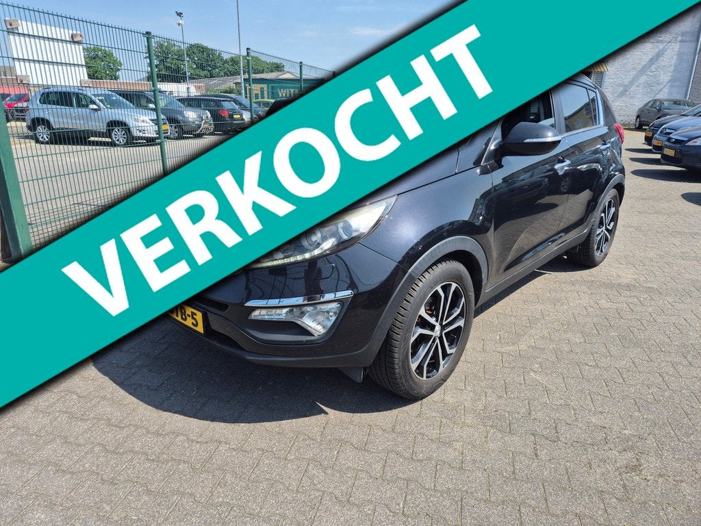 Kia Sportage Kia Sportage 2.0 X-clusive-AUTOMAAT, Gebruikt, Zwart, 4 cilinders, SUV of Terreinwagen