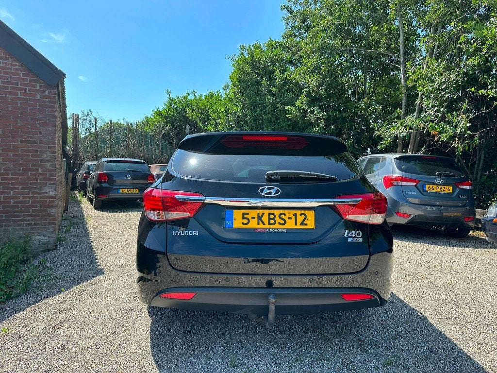 Hyundai I40 Wagon 2.0 GDI i-Catcher BomVol Opties NieuweBand, Auto's, Hyundai, Euro 5, Zwart, 4 cilinders, 700 kg
