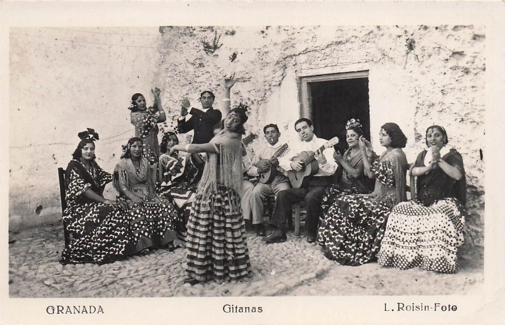 703-242-021 Granada Gitanas, Verzamelen, Ansichtkaarten | Buitenland, Spanje, Voor 1920, Verzenden