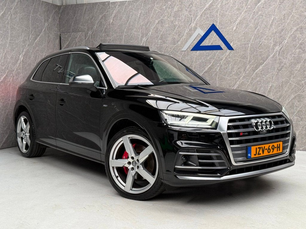 Audi SQ5 3.0 TFSI quattro 354 PK / Dealer Onderhouden / Full, Auto's, Audi, Automaat, Adaptive Cruise Control, Gebruikt, 2995 cc