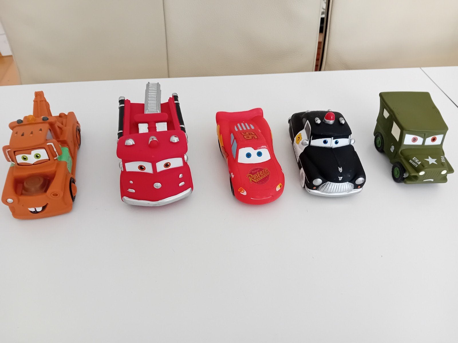 Disney Pixar Cars badfiguren, Kinderen en Baby's, Speelgoed | Speelgoedvoertuigen, Ophalen of Verzenden, Gebruikt