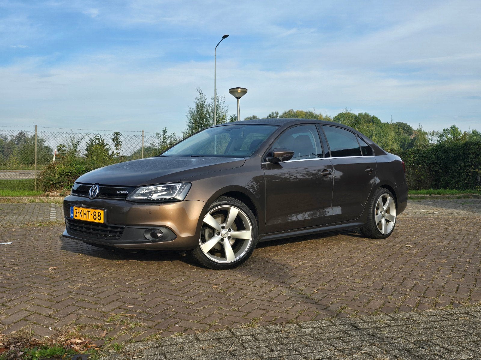 Volkswagen Jetta 1.4 TSI Hybrid Highline 170pk 7-DSG 2013, Euro 6, Bruin, Origineel Nederlands, Hybride Elektrisch/Benzine