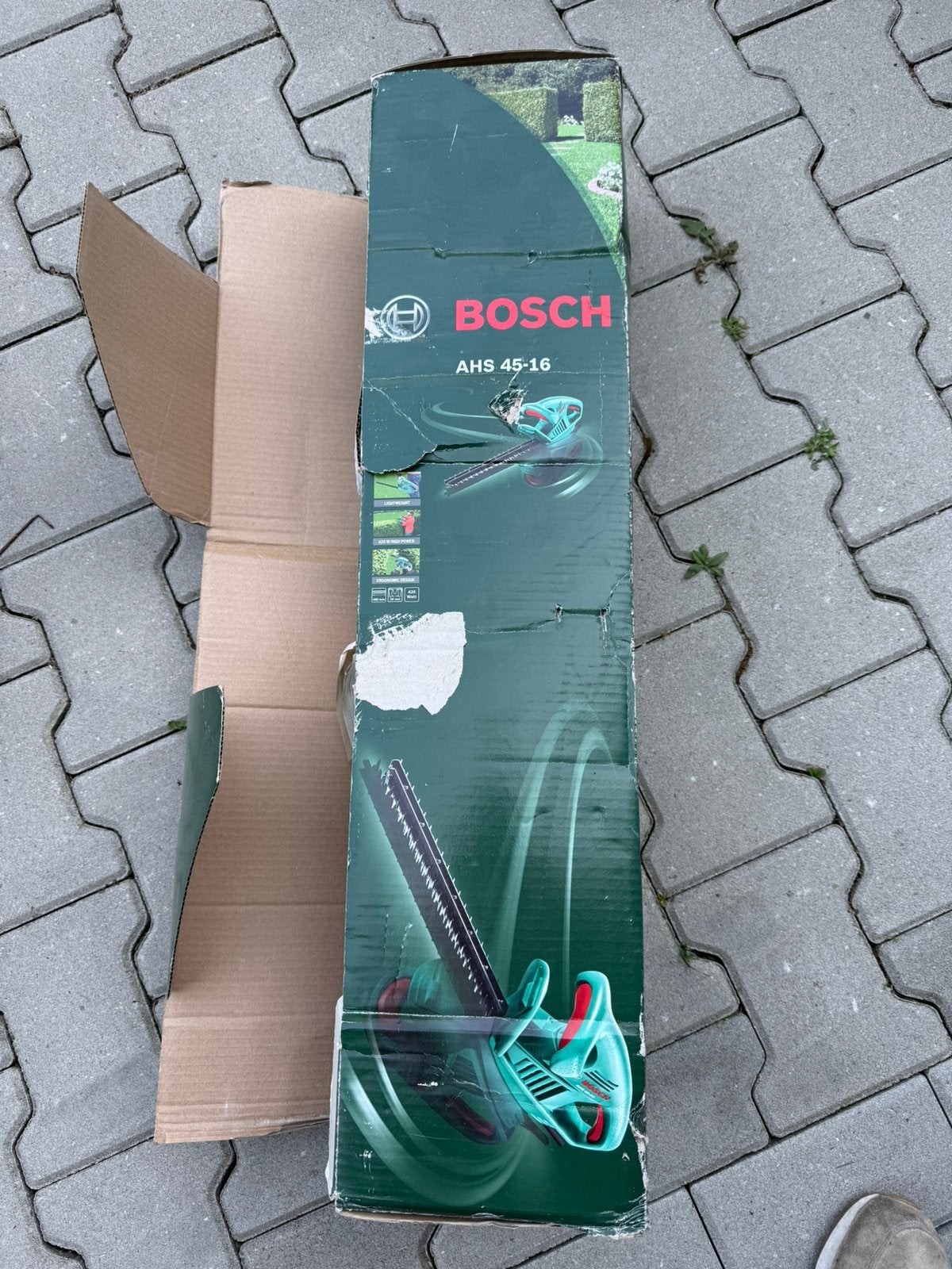 Bosch heggenschaar, Tuin en Terras, Heggenscharen, Ophalen, Zo goed als nieuw, Elektrisch