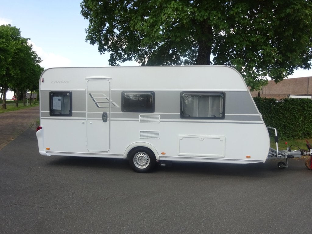 Eriba Living 450 Enkele Bedden+Mover, Standaardzit, Bedrijf, 4 tot 5 meter, Overige typen
