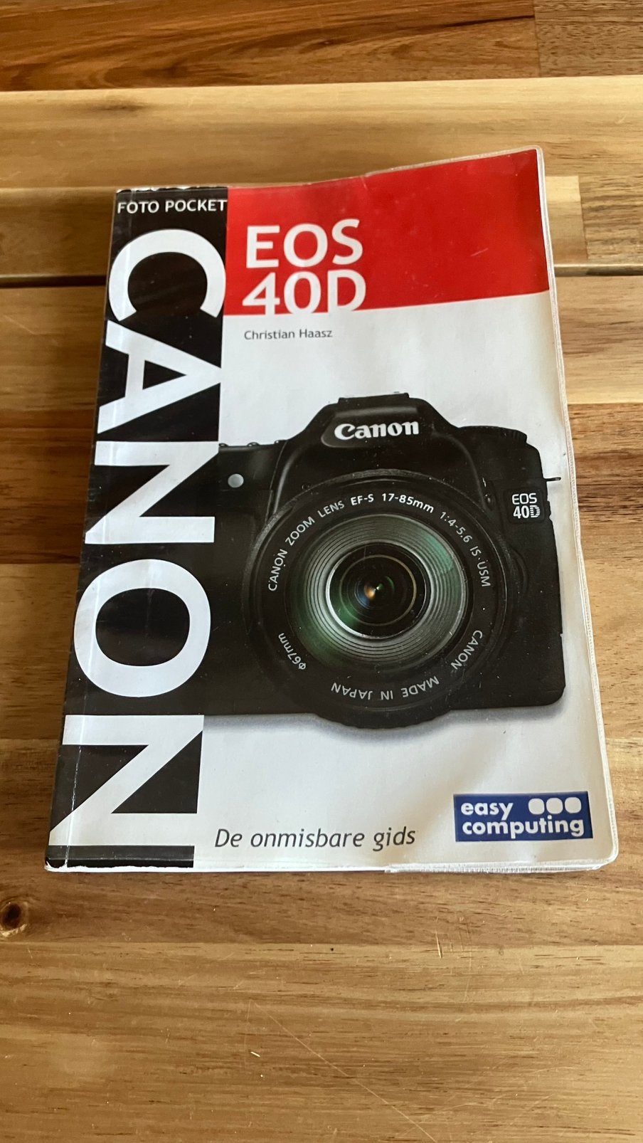 Canon EOS 40D Foto pocket - Christian Haasz, Ophalen of Verzenden, Zo goed als nieuw