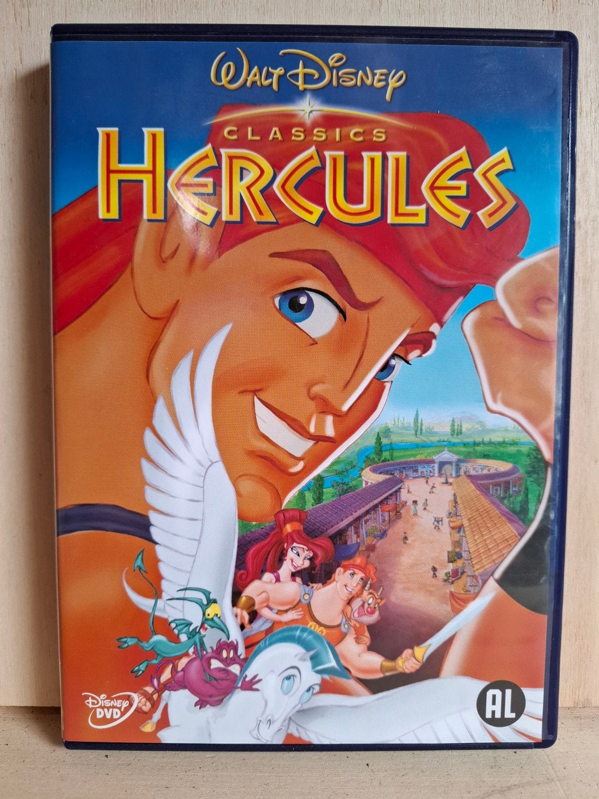 Hercules - Disney Animatie Classic - DVD, Cd's en Dvd's, Dvd's | Tekenfilms en Animatie, Tekenfilm, Ophalen of Verzenden, Zo goed als nieuw