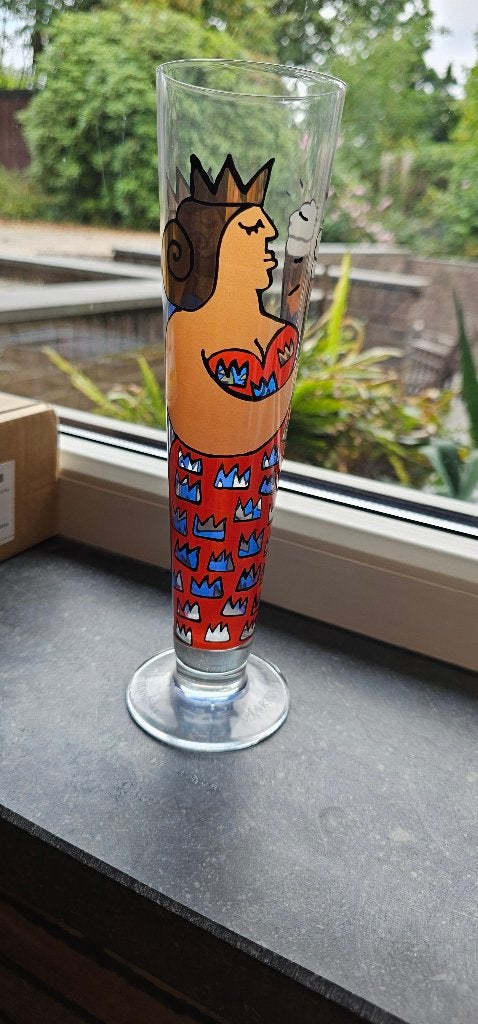 Ritzenhoff Bierglas ontwerp Martina Schlenke, Verzamelen, Biermerken, Nieuw, Glas of Glazen, Overige merken, Ophalen of Verzenden