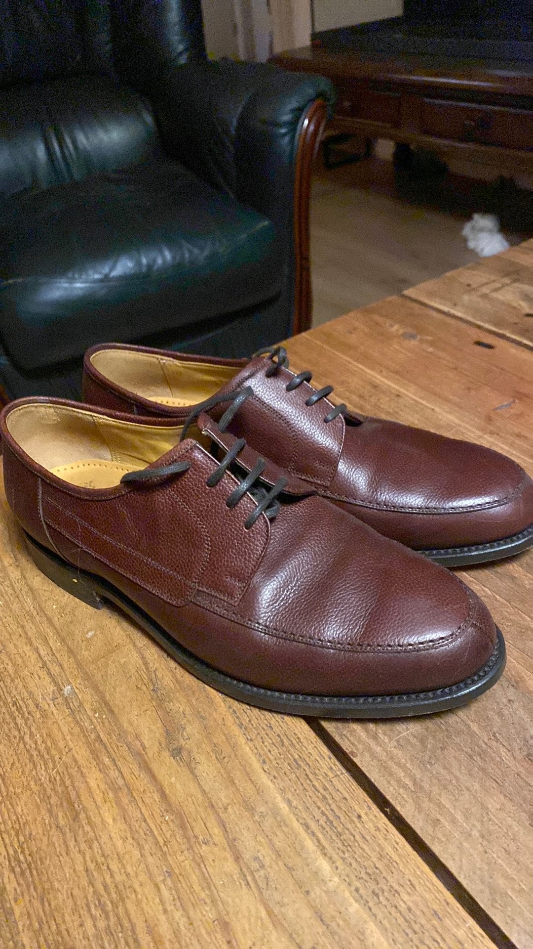 Van Bommel Nette Schoenen - Maat 43 (Maat 8)Bordeaux rood, Ophalen of Verzenden, Zo goed als nieuw, Bruin, Veterschoenen