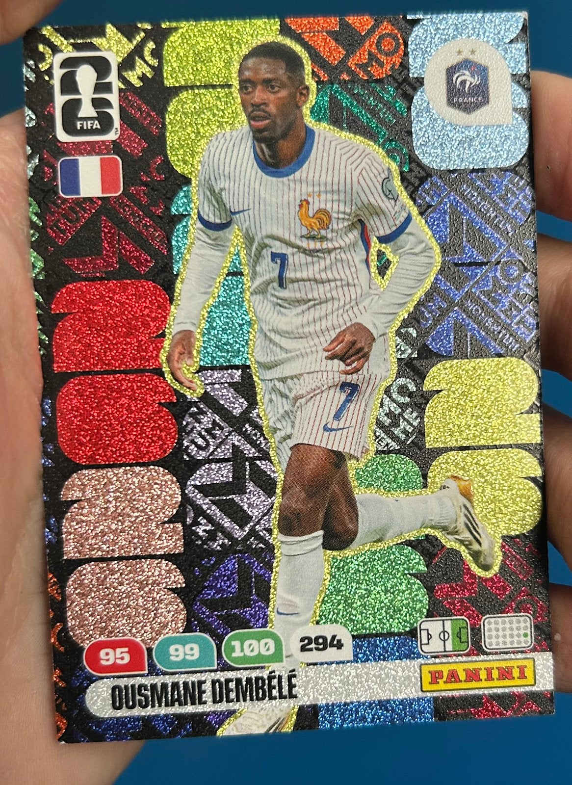 Panini Adrenalyn XL momentum Dembélé kaart ultra rare, Verzamelen, Sportartikelen en Voetbal, Ophalen of Verzenden, Zo goed als nieuw