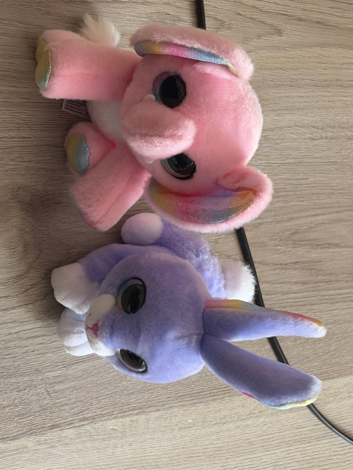 Beanie Boo Konijn en Olifant Knuffels, Ophalen, Konijn, Zo goed als nieuw, Roze