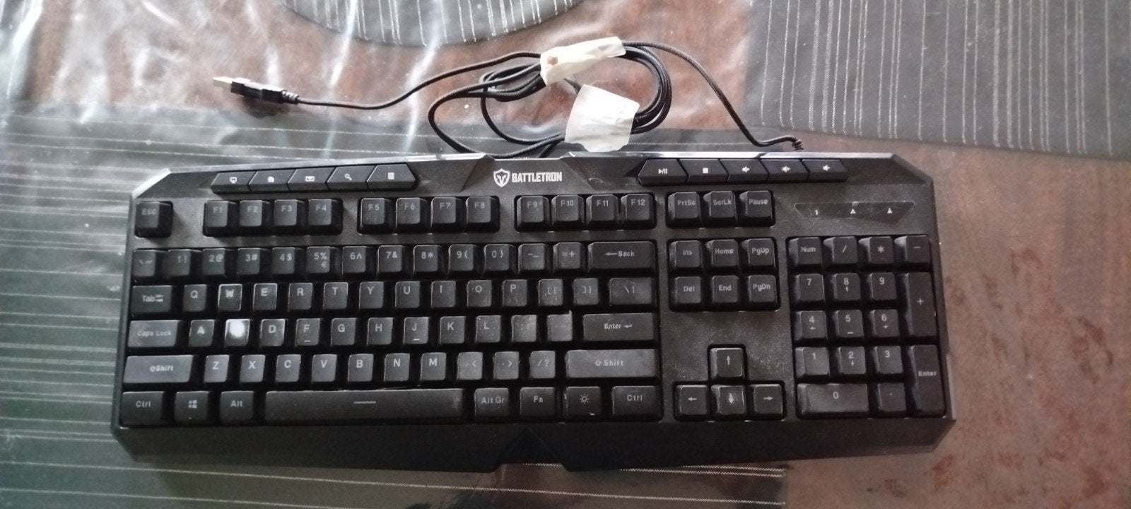 toetsenbord battletron, Ophalen, Battletron, Gebruikt, Gaming toetsenbord