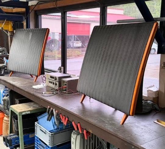 Quad ESL-57, Niet werkend, Minder dan 60 watt, Front, Rear of Stereo speakers, Ophalen