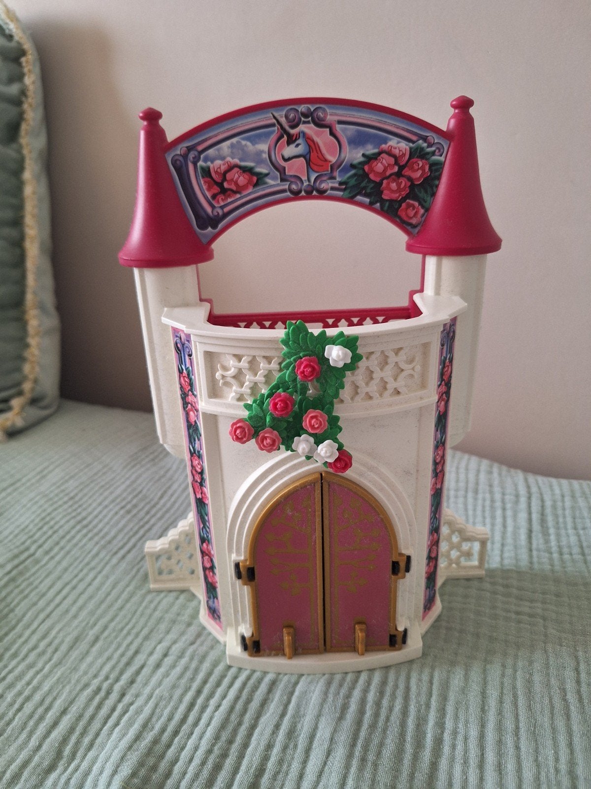 Playmobil Eenhoorn Kasteel met Prinses en Eenhoorns, Gebouw, Complete set, Ophalen of Verzenden, Zo goed als nieuw