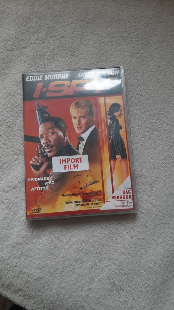 I spy film.Eddie murphy Owen wilson, Ophalen of Verzenden