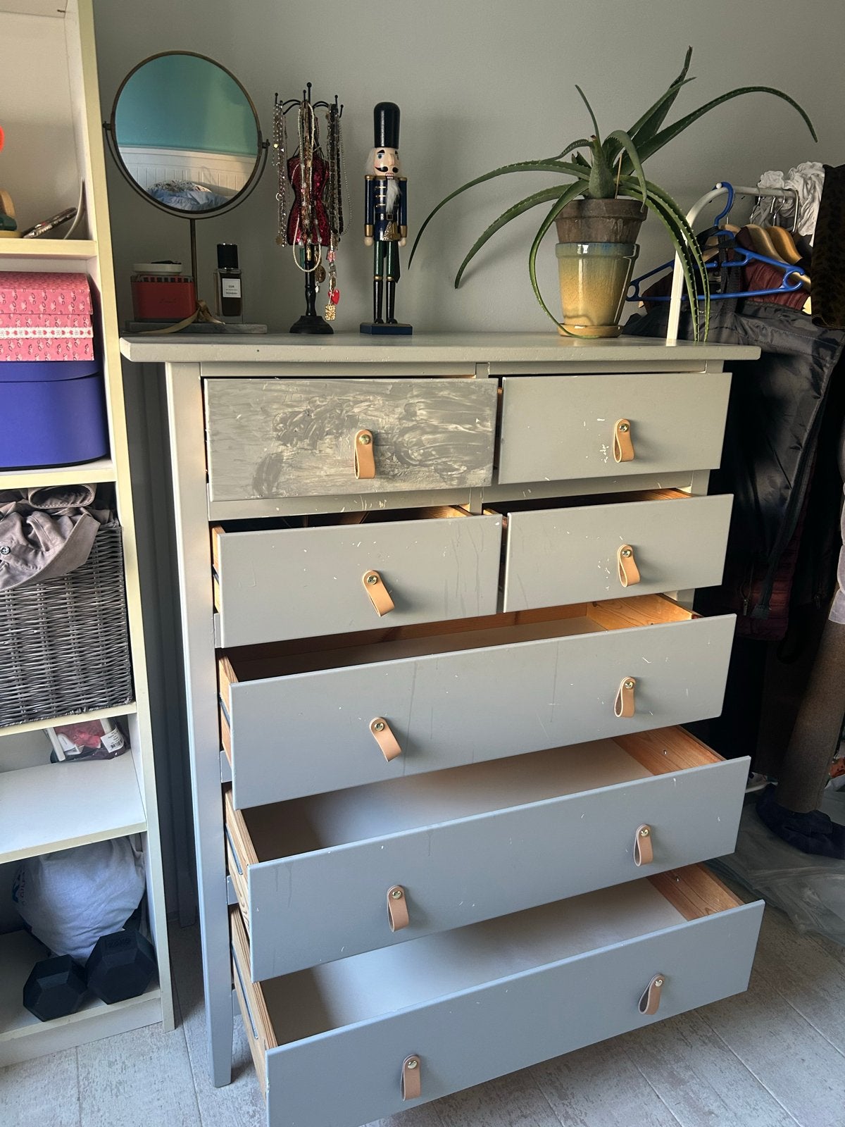 Opknapper ladekast voor kinderkamer - 126x100x50 cm, Ophalen, Gebruikt, 5 laden of meer, 100 tot 150 cm