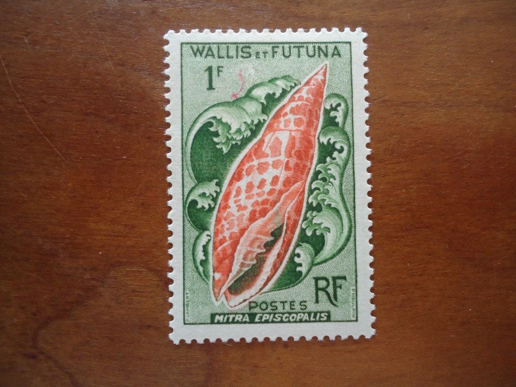 Zeeslakken Wallis et Futuna 1962, mi. 194 ongebruikt, Ophalen of Verzenden, Postfris, Dier of Natuur