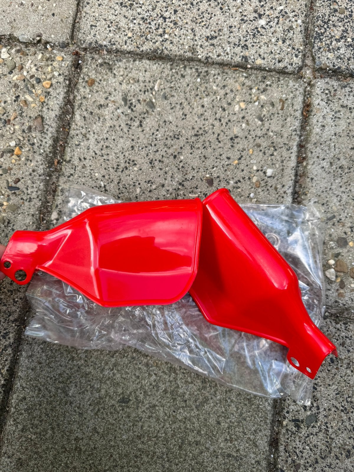 Handkappen motor (rood) (enduro) NIEUW IN VERPAKKING, Ophalen