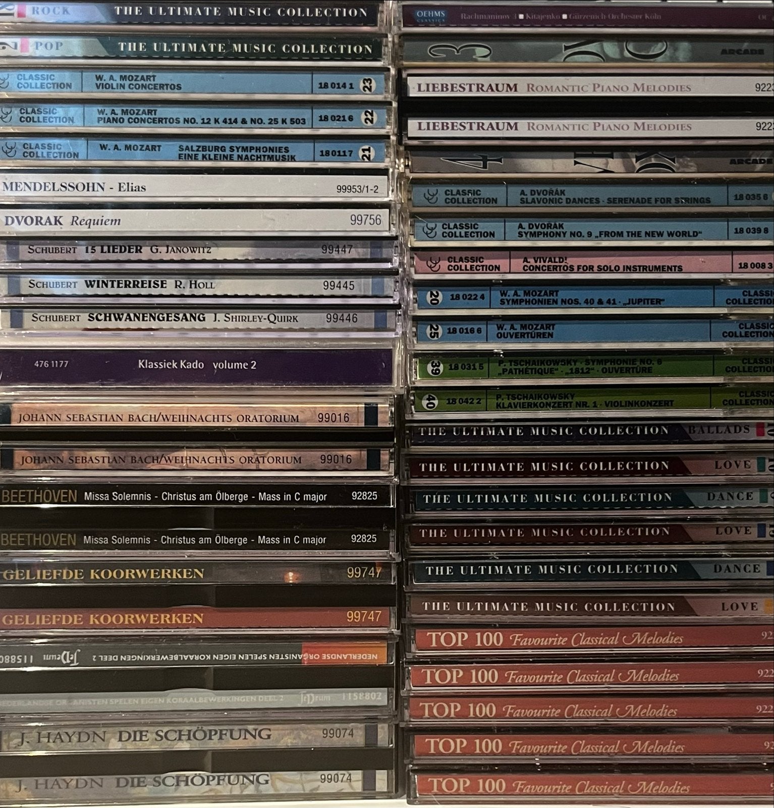 Klassieke CD's, Ophalen, Gebruikt, Mozart, Romantiek