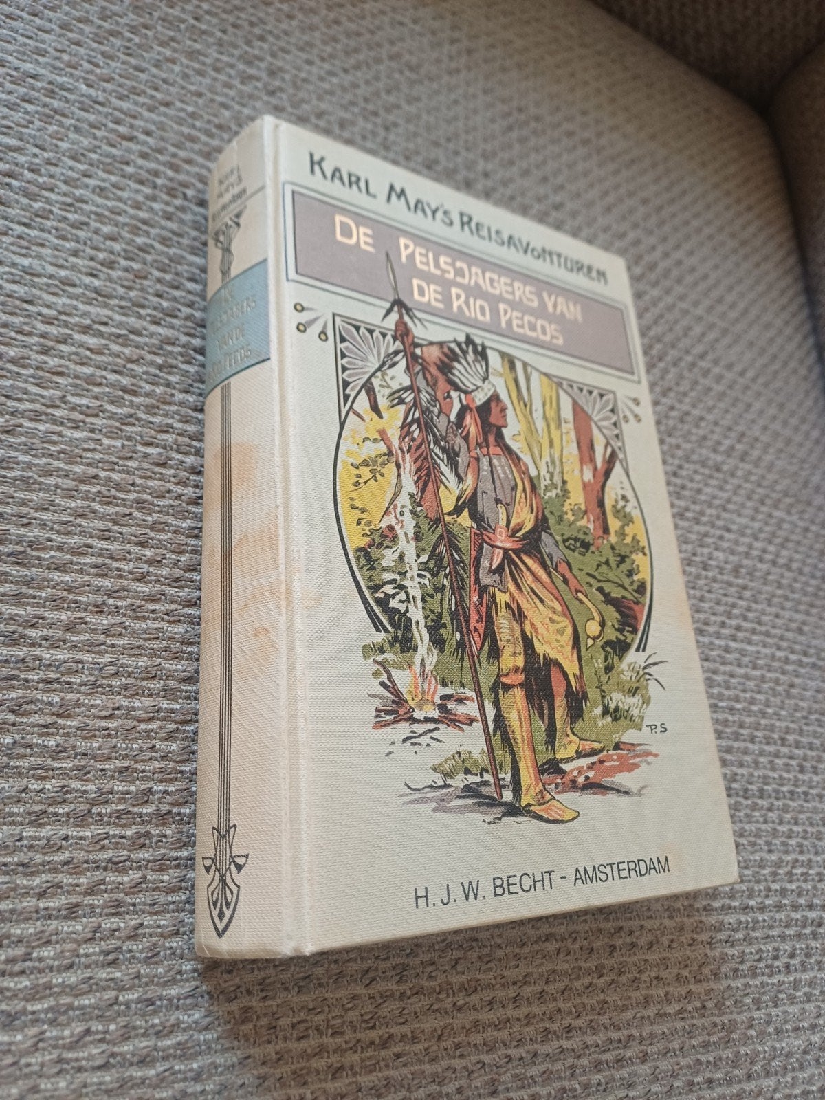 Karl May's Reisavonturen: De Pelsjagers van de Rio Pecos, Ophalen of Verzenden, Gelezen