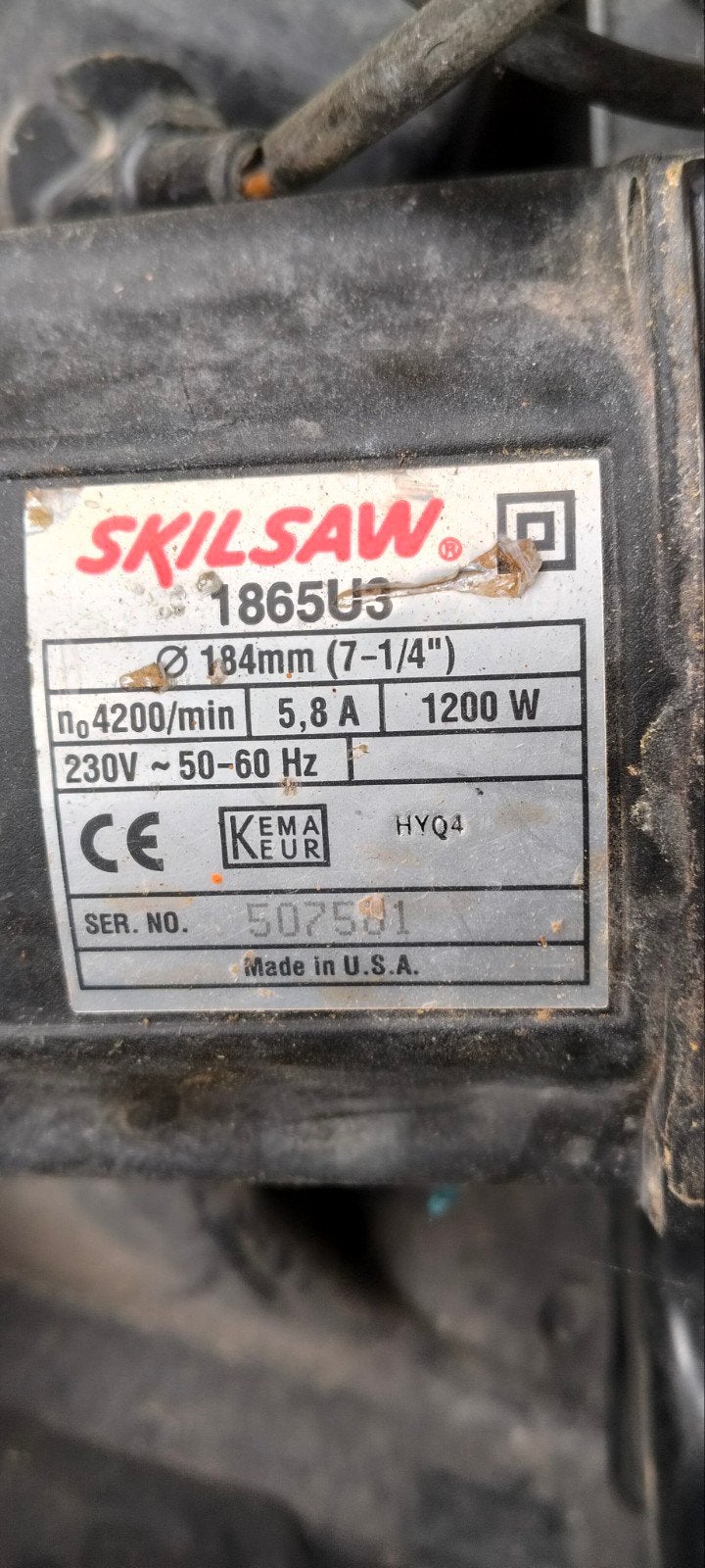 afkortzaag machine, Ophalen, Gebruikt, Cirkelzaag, 600 tot 1200 watt