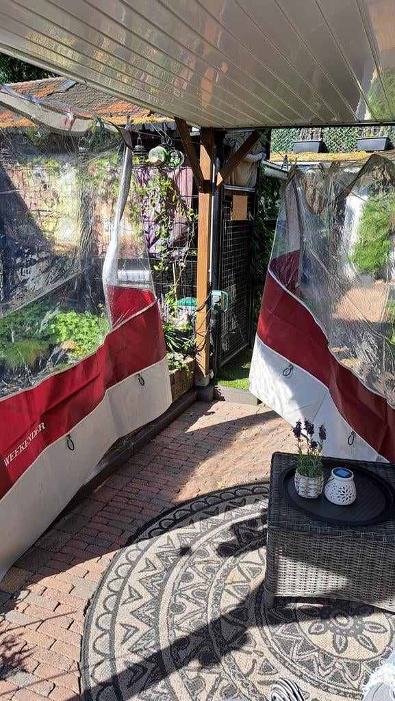 Walker Weekender luifel met zijkant (2) Zo goed als nieuw, Caravans en Kamperen, Caravan accessoires, Ophalen, Zo goed als nieuw
