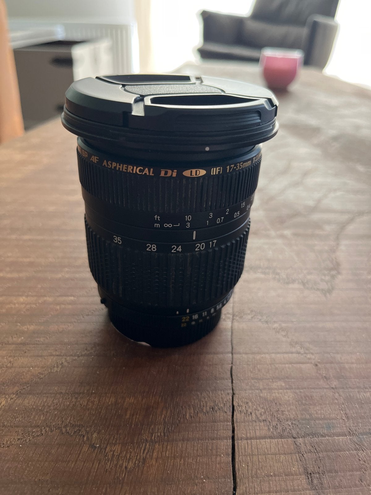 Nikon Tamron SP AF Aspherical DI Groothoeklens, Audio, Tv en Foto, Fotografie | Lenzen en Objectieven, Autofocus, Zo goed als nieuw