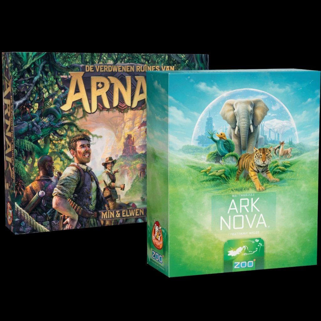 De verdwenen ruïnes van Arnak incl Ark Nova NL - Bordspel, Hobby en Vrije tijd, White Goblin Games, Nieuw, Ophalen of Verzenden