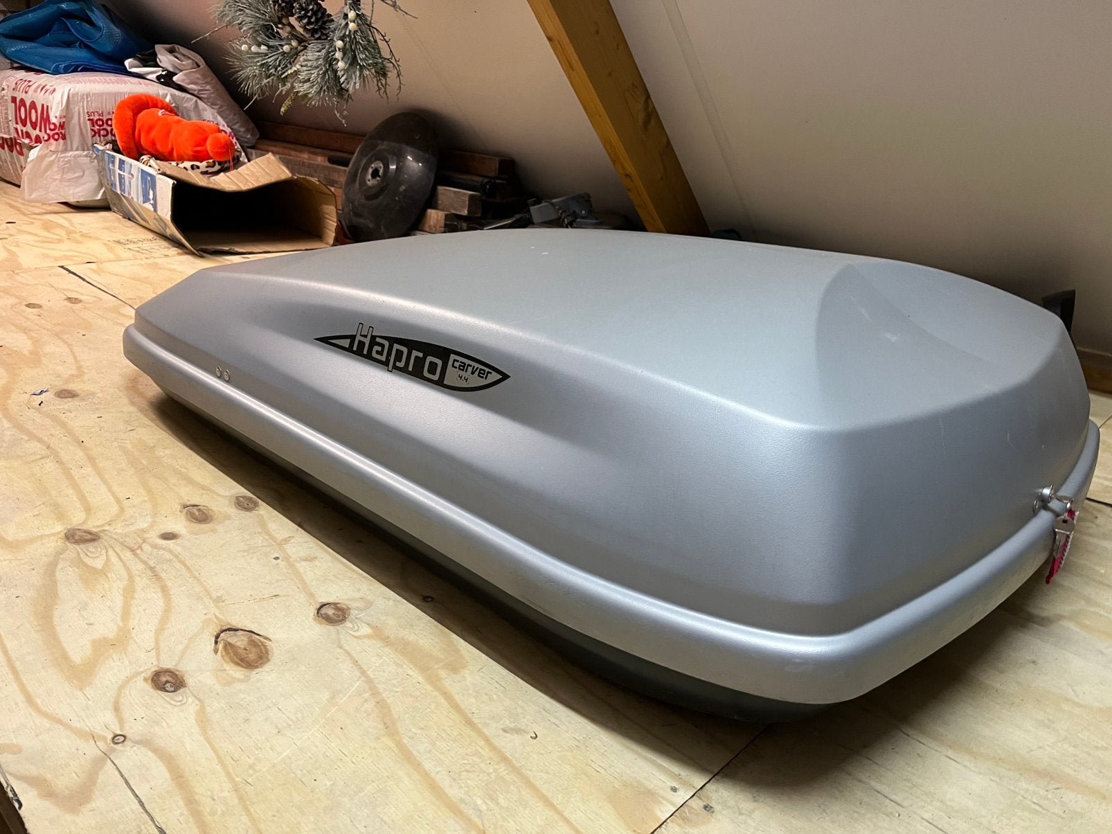 Hapro 4.4 carver dakkoffer met sleutels +/- 370 liter, Ophalen, Zo goed als nieuw