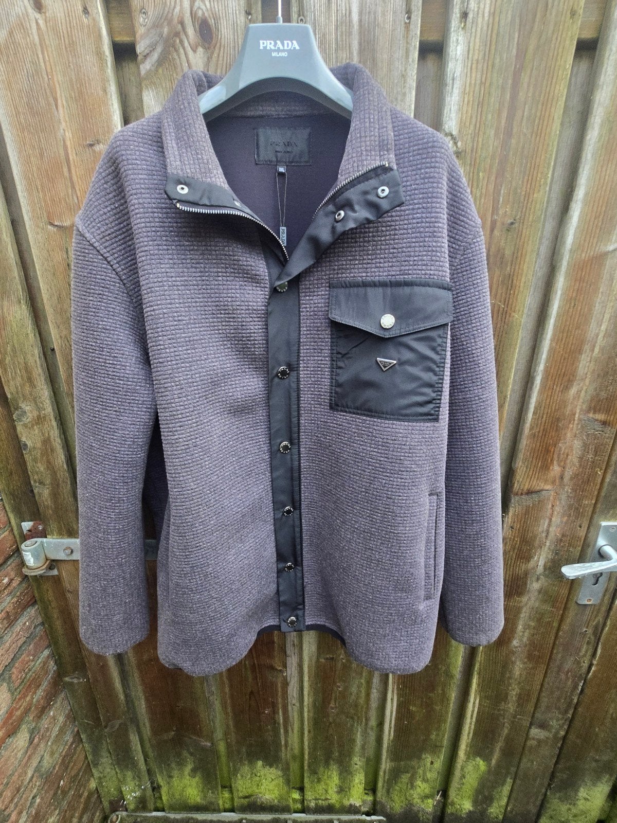 Prada Milano Jas Kleur Grijs/Zwart Maat XXL, Kleding | Heren, Nieuw, Overige maten, Ophalen of Verzenden, Prada