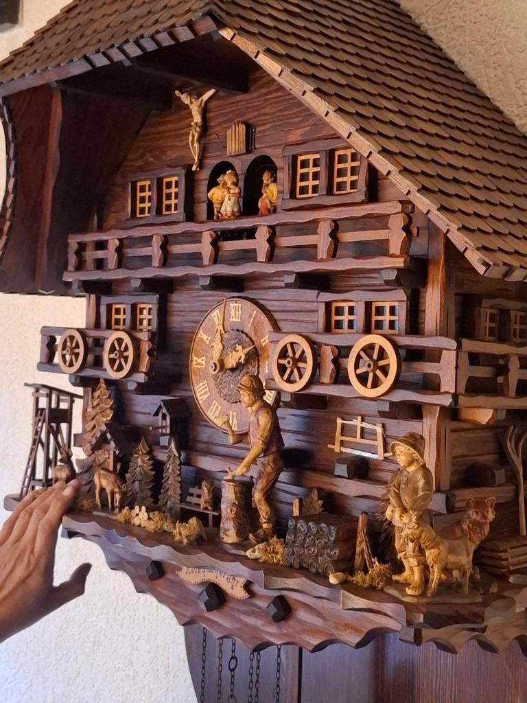 Groote koekoeksklok -chalet, Antiek en Kunst, Antiek | Klokken, Ophalen
