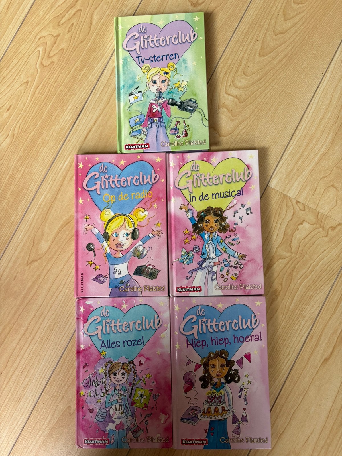 De glitterclub boeken Caroline Plaisted, Ophalen of Verzenden, Gelezen