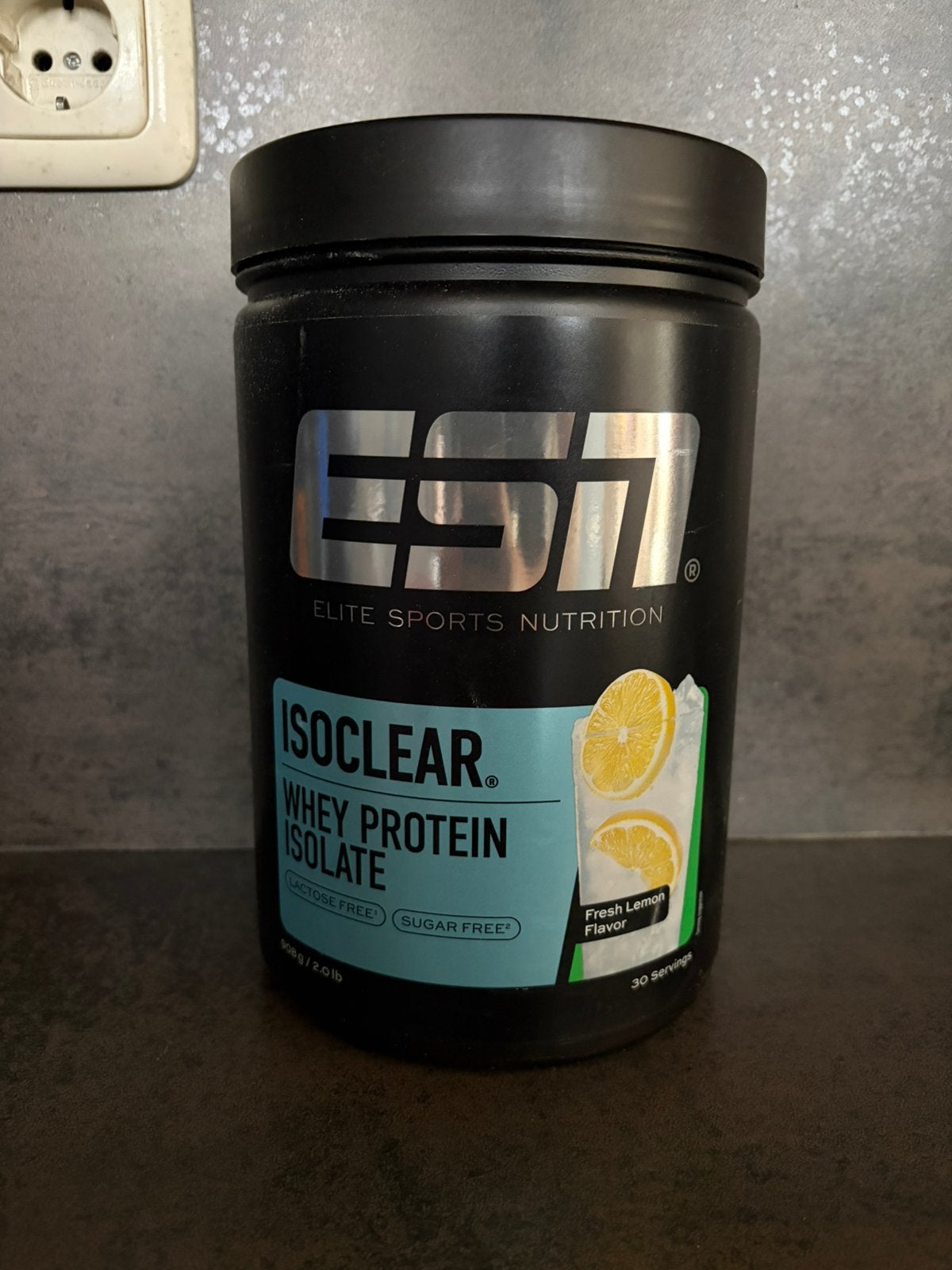 ESN Isoclear fresh lemon, Ophalen of Verzenden, Zo goed als nieuw, Poeder of Drank