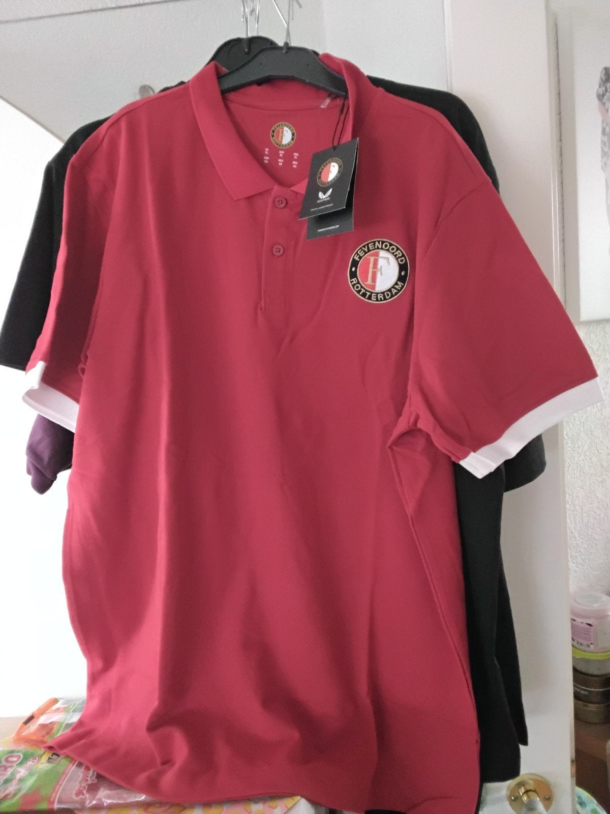 Nieuw Feyenoord Poloshirt Maat 3XL, Nieuw, Overige maten, Ophalen of Verzenden, Feyenoord