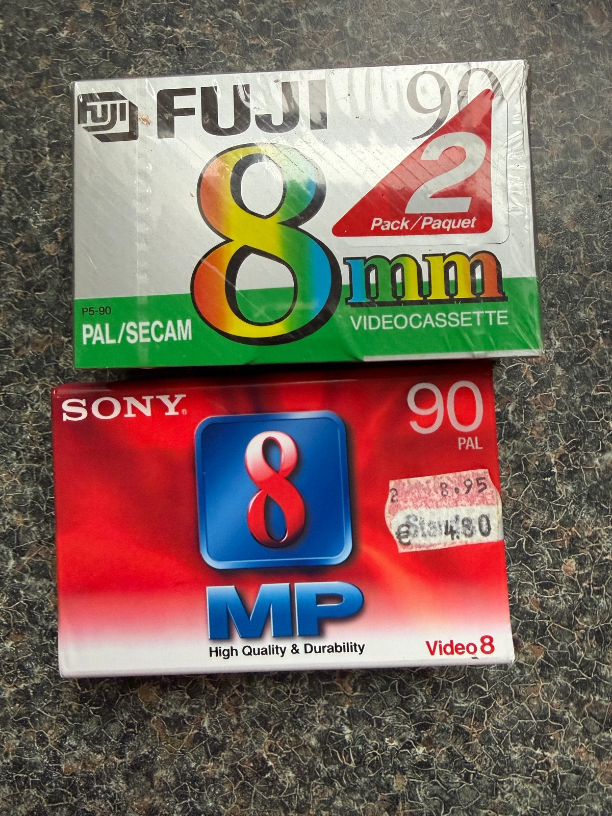 Nieuwe 8mm Videocassettes - Fuji & Sony (PAL/SECAM), Ophalen of Verzenden, 8mm film