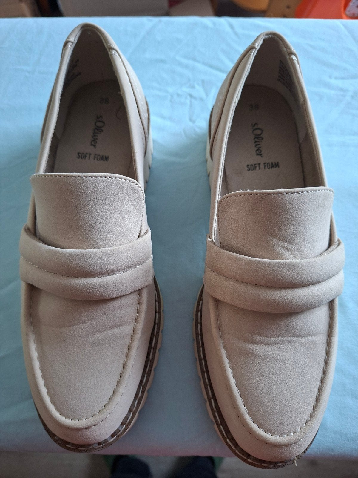 S.Oliver instappers, Kleding | Dames, Ophalen of Verzenden, Zo goed als nieuw, S.Oliver, Instappers