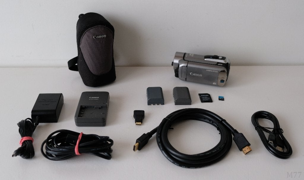 Canon HF R106 Full HD SD-Camcorder (32GB/2 Accu/20xZoom), Full HD, Gebruikt, Canon, 20x of meer