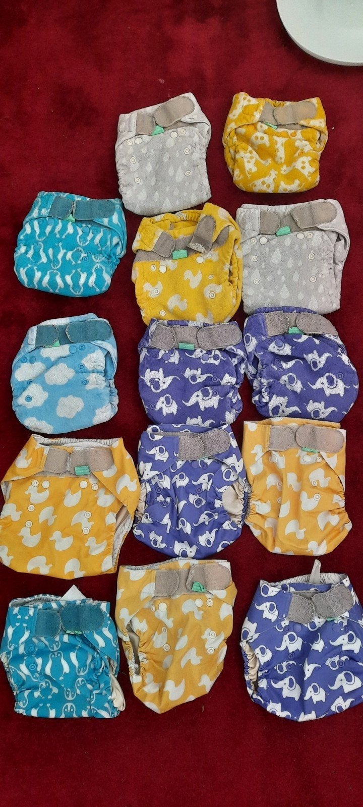 Gebruikte wasbare luiers en inleggers, Kinderen en Baby's, Overige Kinderen en Baby's, Gebruikt, Ophalen