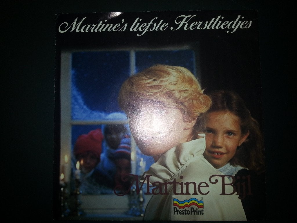 MARTINE BIJL - martine's liefste kerstliedjes, Overige genres, 7 inch, Ophalen of Verzenden, Zo goed als nieuw