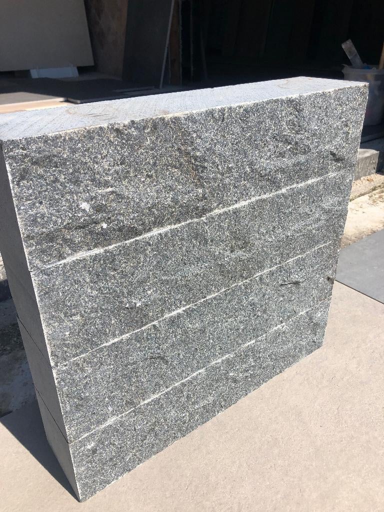 stapelblok natuursteen kleurvast graniet 12x12x50 borderblok, Blok, Nieuw, Ophalen of Verzenden, Natuursteen