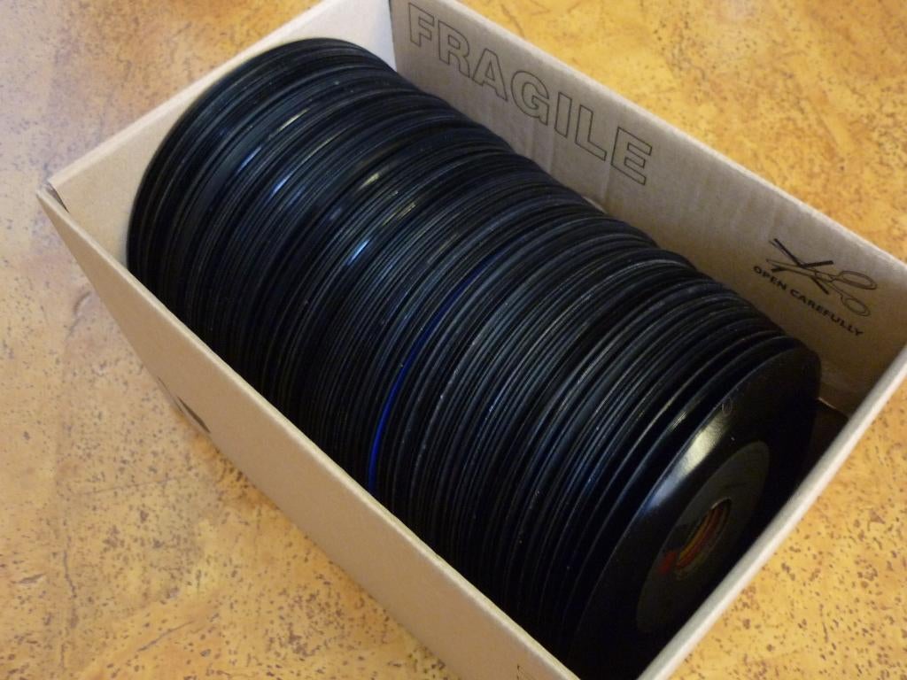 2695a Partijtje jukebox-singles, 130 stuks, Gebruikt, 7 inch, Single, Ophalen of Verzenden