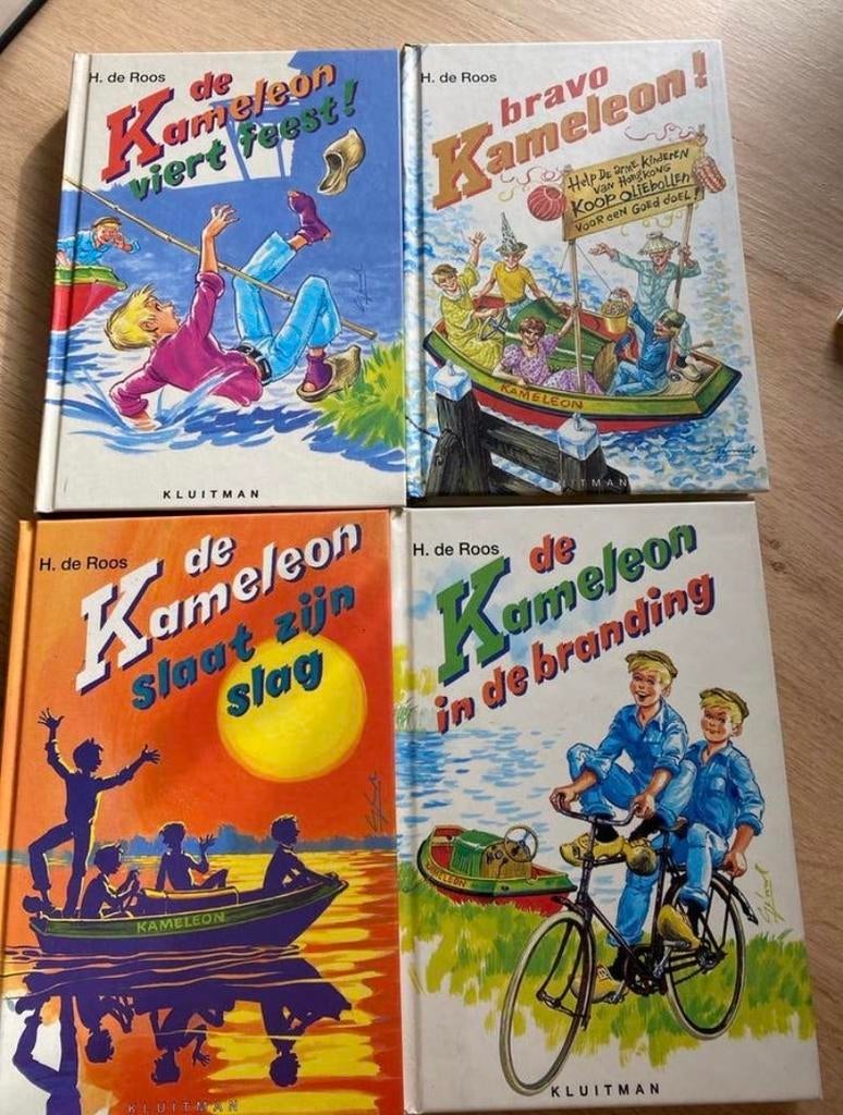 De Kameleon Leesboeken - Set van 4, Boeken, Ophalen, Gelezen, Nederland