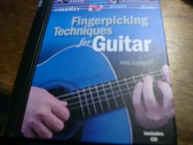 Fingerpicking Techniques for Guitar  Phil Capone Apple 2010, Ophalen of Verzenden, Zo goed als nieuw, Instrument