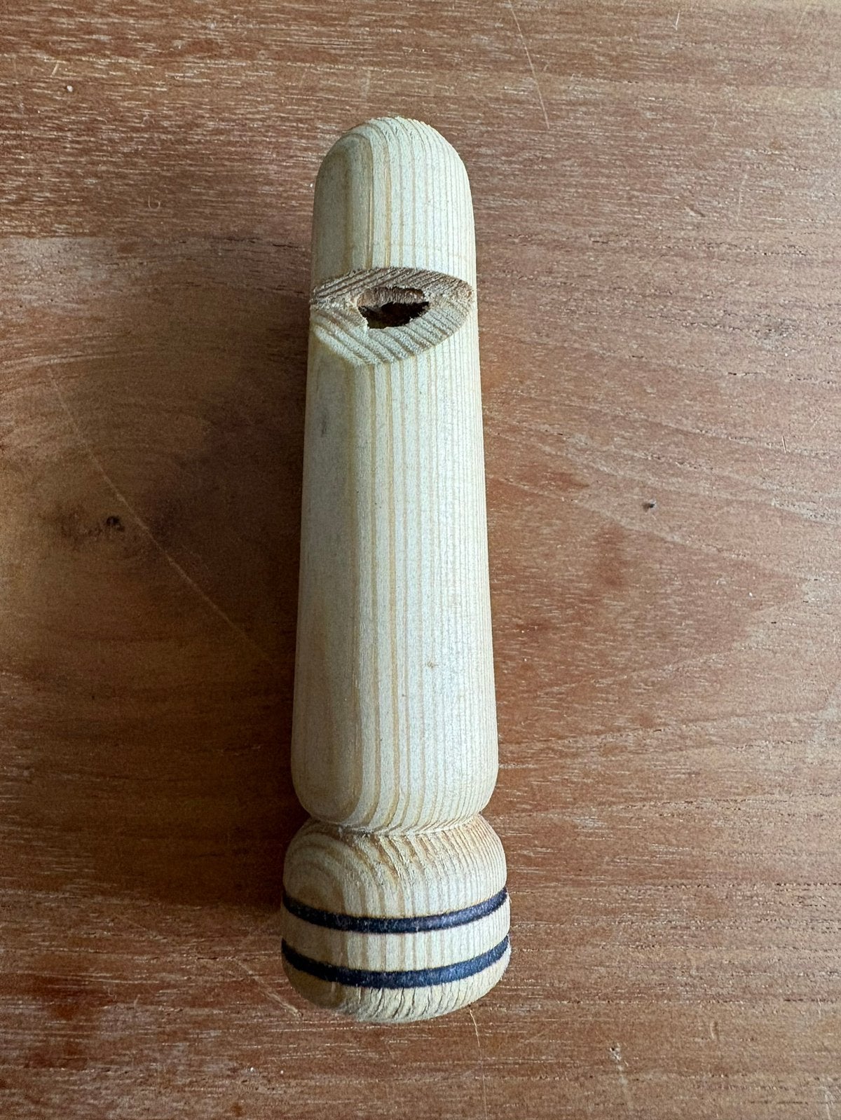 Nieuw handgedraaid houten fluitje, Ophalen of Verzenden, Nieuw, Overige typen