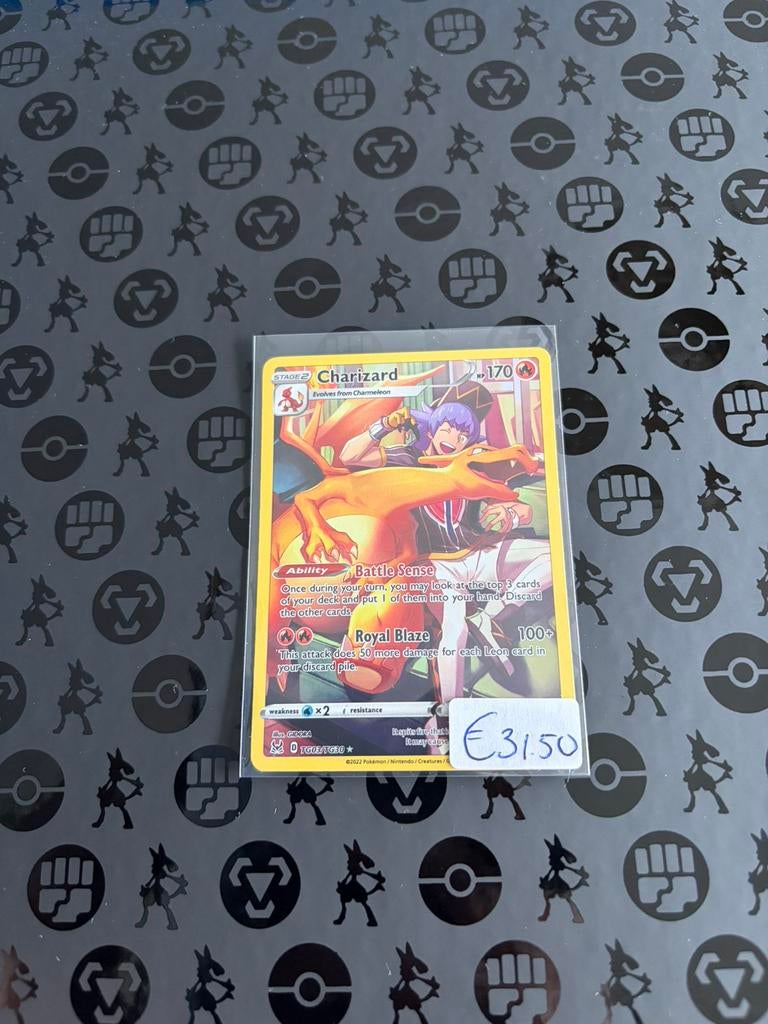 Charizard Tg03 - Lost origin Pokemon kaart, Ophalen, Zo goed als nieuw