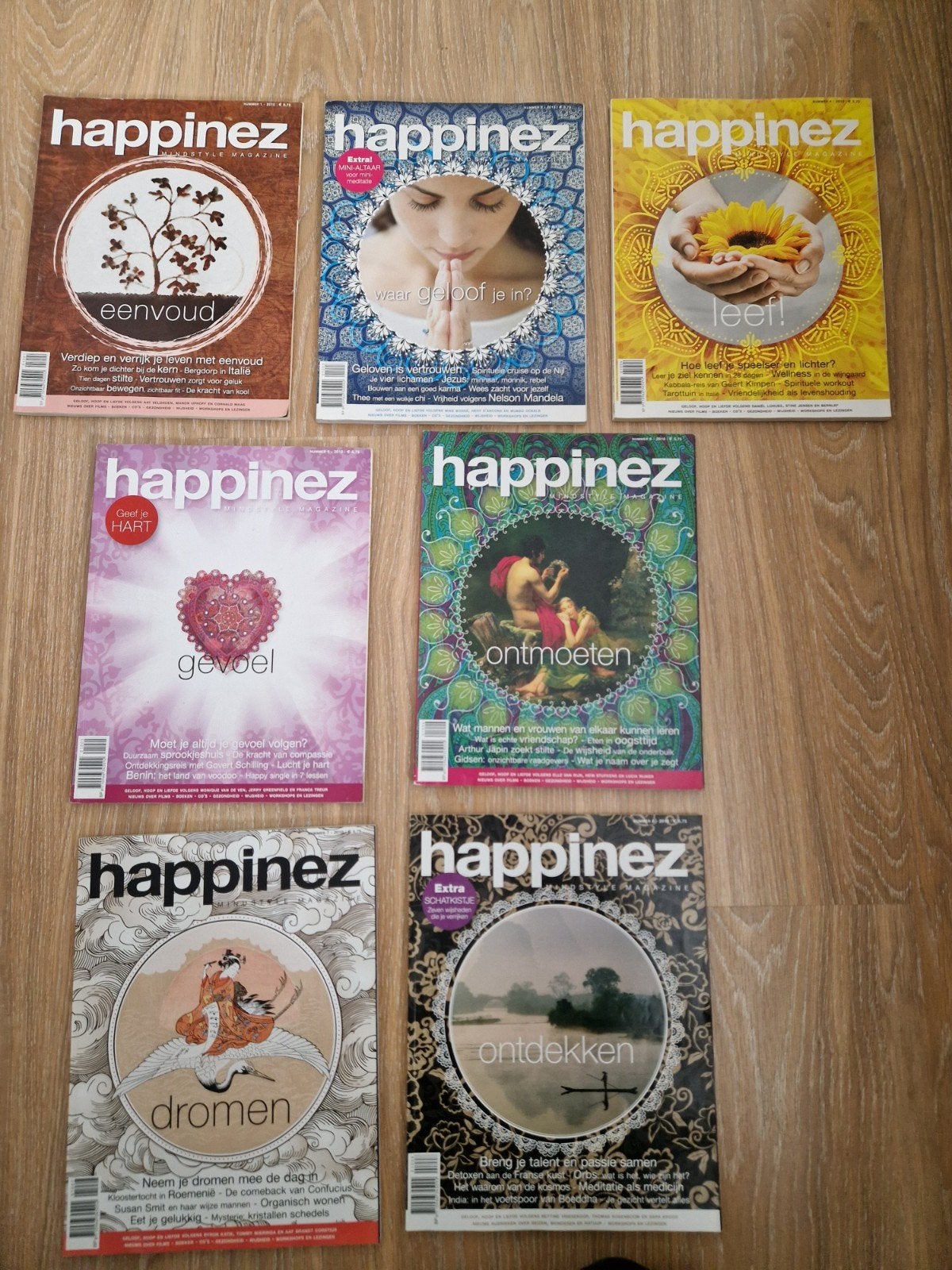 Happinez Magazine Collectie - Jaargang 2010, Boeken, Tijdschriften en Kranten, Ophalen of Verzenden, Gelezen, Lichaam en Geest