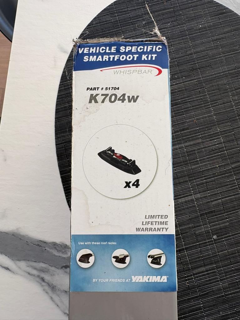 Yakima dakdrager voetjes voor Tesla model S L704w, Ophalen, Nieuw