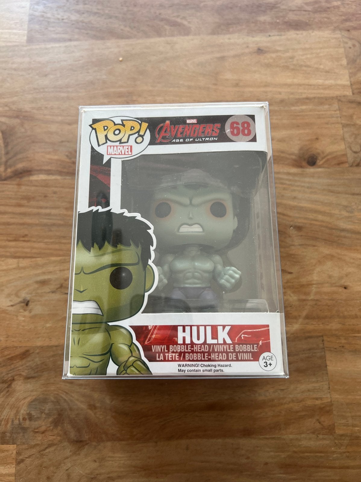 Funko Pop! Marvel Avengers Age of Ultron Hulk #68, Verzamelen, Ophalen of Verzenden, Zo goed als nieuw