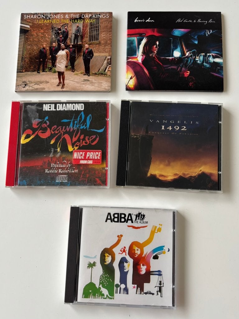 ABBA, Neil Diamond, Vangelis, Sharon Jones, Bear's Den, Ophalen of Verzenden, Gebruikt, Pop, Album