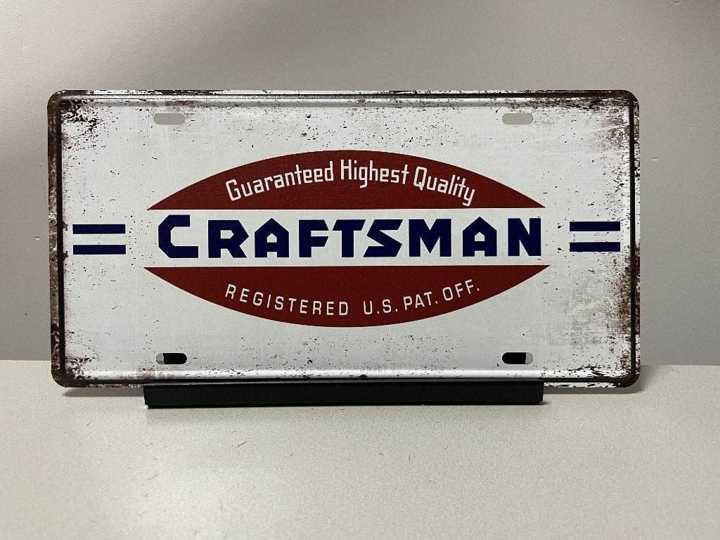 Craftsman , Guaranteed Highest Quality metalen reclamebord, Www.pand50.nl, Reclamebord, Ophalen of Verzenden, Printer 29B Coevorden