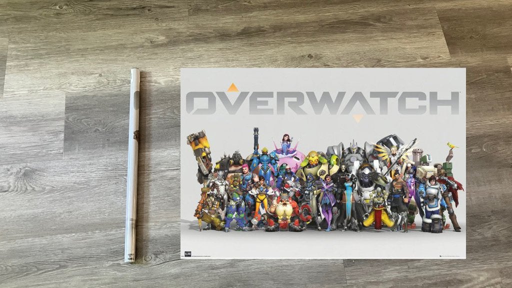 Overwatch - Characters Poster 61 x 90 cm., Verzamelen, Posters, Ophalen of Verzenden, Nieuw, A1 t/m A3, Film en Tv